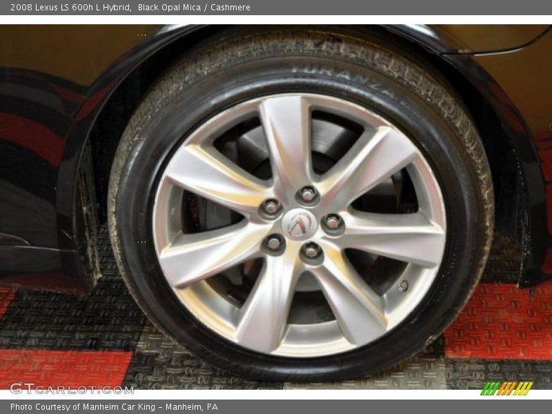 Black Opal Mica / Cashmere 2008 Lexus LS 600h L Hybrid