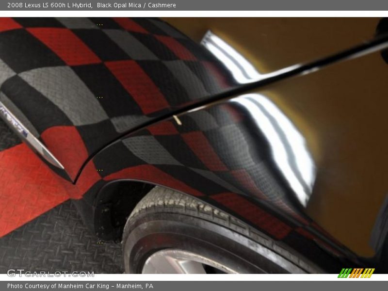 Black Opal Mica / Cashmere 2008 Lexus LS 600h L Hybrid