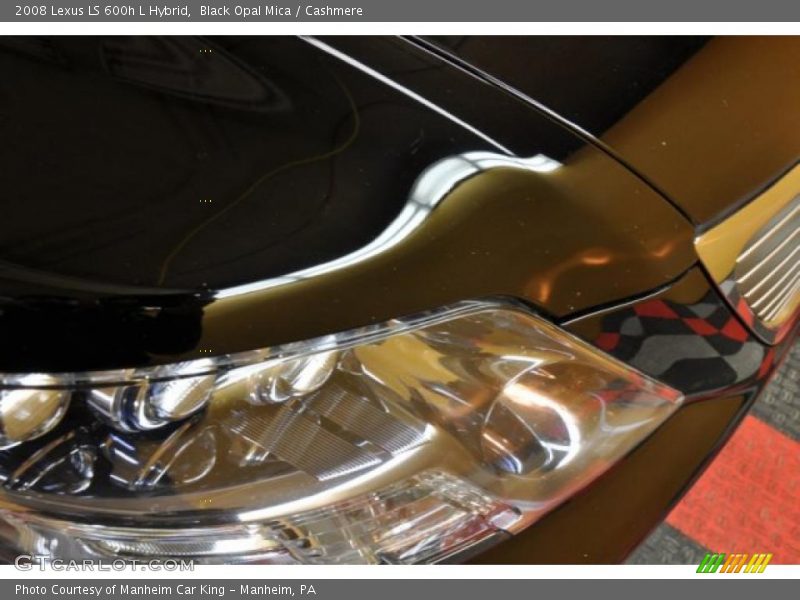 Black Opal Mica / Cashmere 2008 Lexus LS 600h L Hybrid