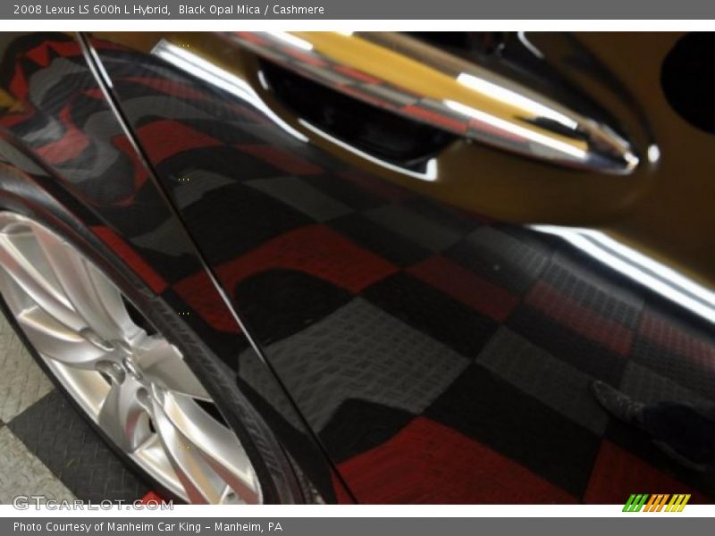 Black Opal Mica / Cashmere 2008 Lexus LS 600h L Hybrid