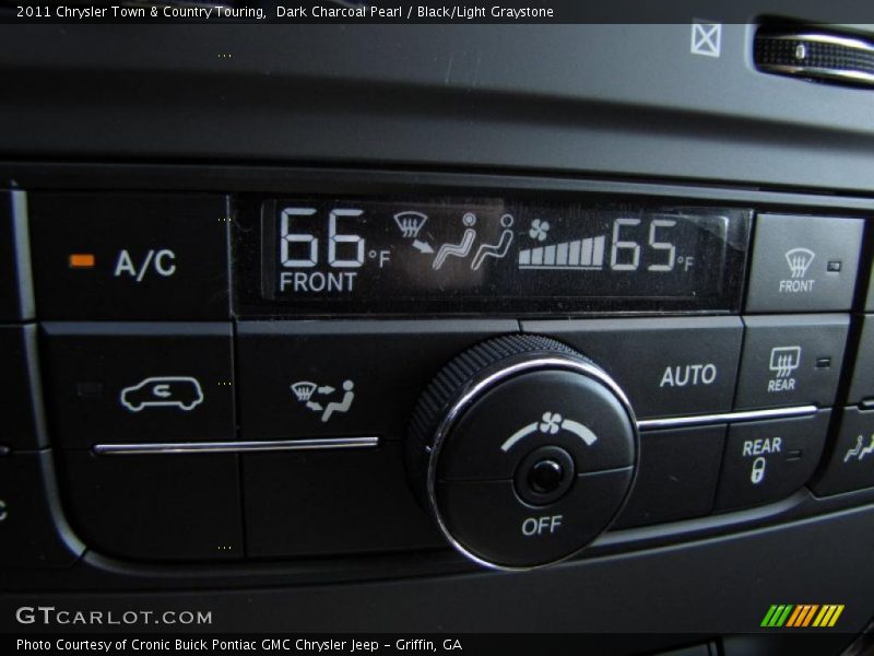 Controls of 2011 Town & Country Touring