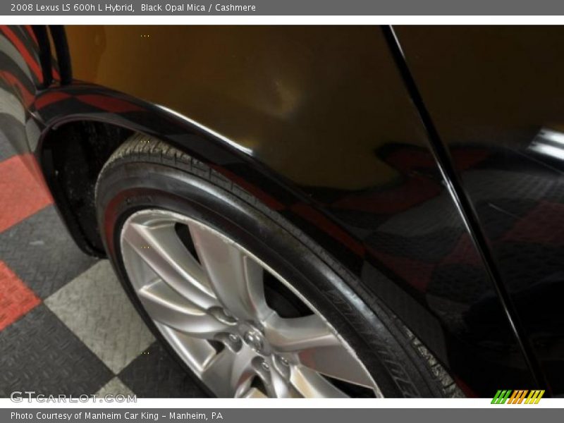 Black Opal Mica / Cashmere 2008 Lexus LS 600h L Hybrid