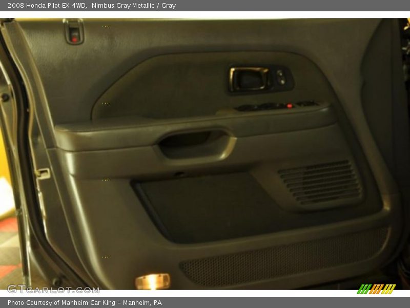 Nimbus Gray Metallic / Gray 2008 Honda Pilot EX 4WD