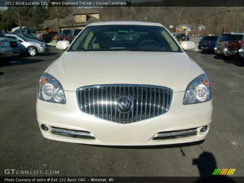 White Diamond TriCoat / Cocoa/Cashmere 2011 Buick Lucerne CXL
