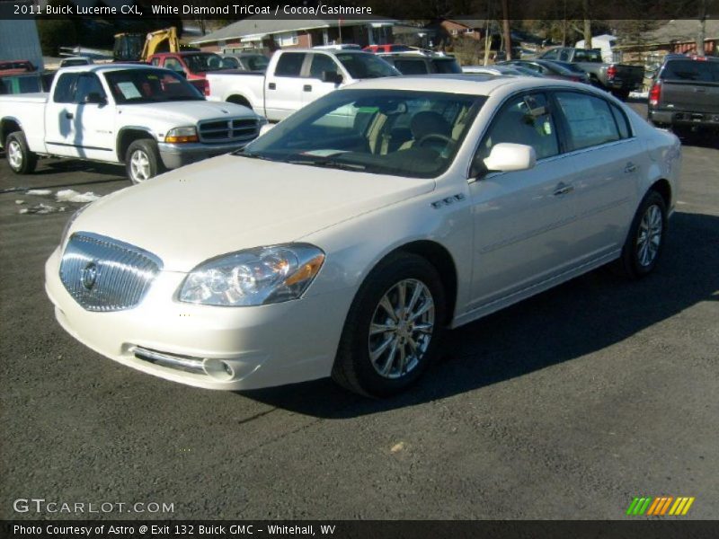 White Diamond TriCoat / Cocoa/Cashmere 2011 Buick Lucerne CXL