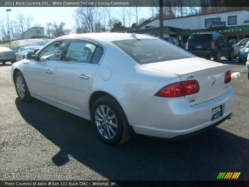 White Diamond TriCoat / Cocoa/Cashmere 2011 Buick Lucerne CXL