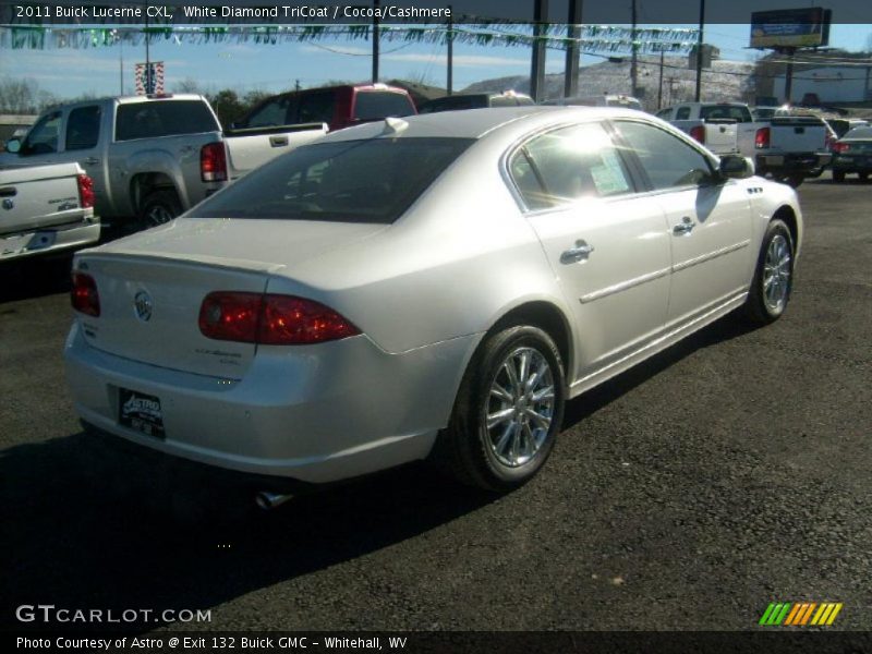 White Diamond TriCoat / Cocoa/Cashmere 2011 Buick Lucerne CXL