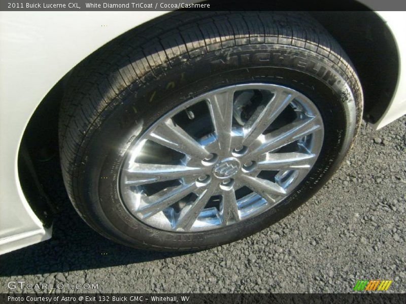 White Diamond TriCoat / Cocoa/Cashmere 2011 Buick Lucerne CXL
