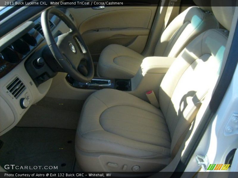 White Diamond TriCoat / Cocoa/Cashmere 2011 Buick Lucerne CXL