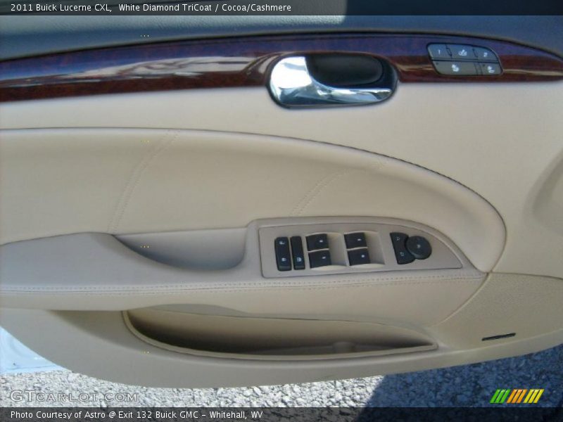 White Diamond TriCoat / Cocoa/Cashmere 2011 Buick Lucerne CXL
