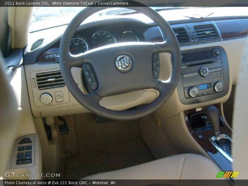 White Diamond TriCoat / Cocoa/Cashmere 2011 Buick Lucerne CXL