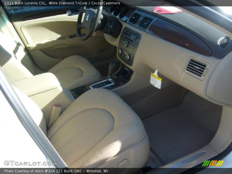 White Diamond TriCoat / Cocoa/Cashmere 2011 Buick Lucerne CXL