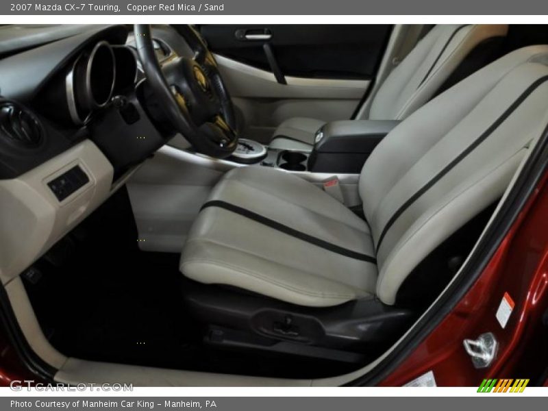 Copper Red Mica / Sand 2007 Mazda CX-7 Touring