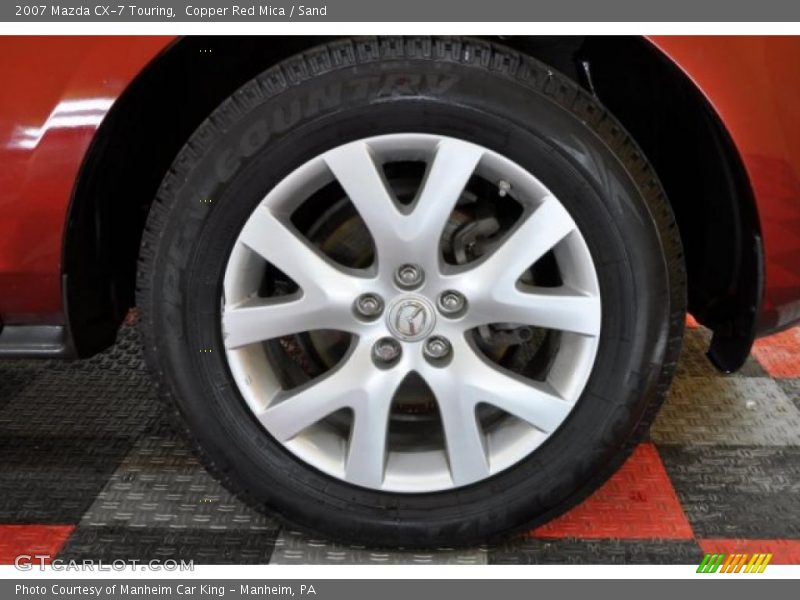 Copper Red Mica / Sand 2007 Mazda CX-7 Touring