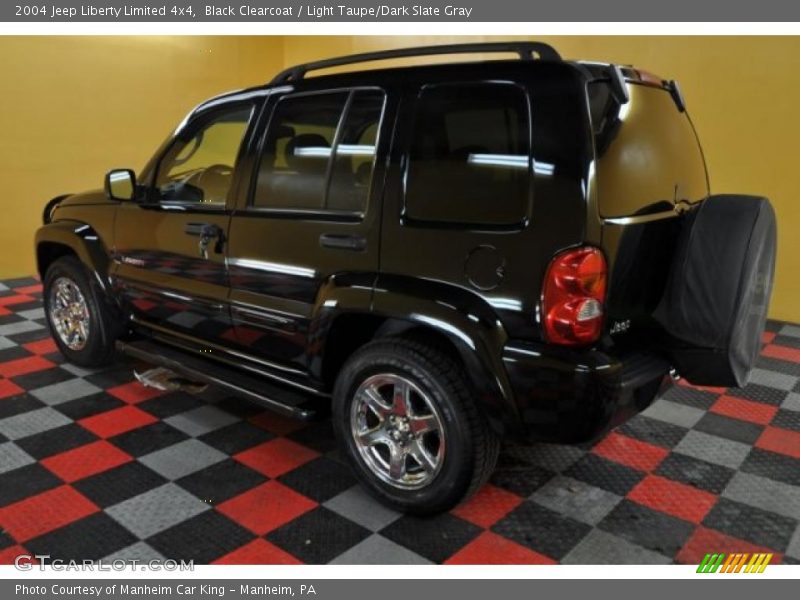 Black Clearcoat / Light Taupe/Dark Slate Gray 2004 Jeep Liberty Limited 4x4