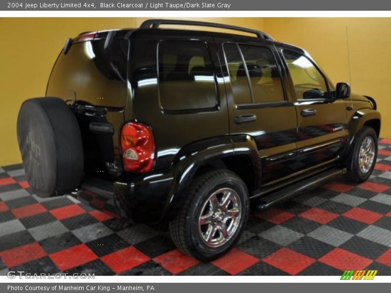 Black Clearcoat / Light Taupe/Dark Slate Gray 2004 Jeep Liberty Limited 4x4