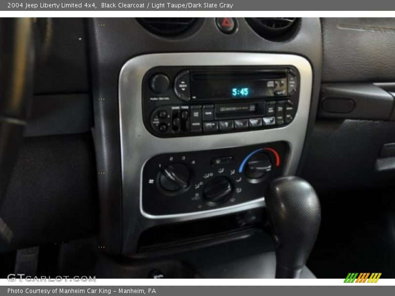 Black Clearcoat / Light Taupe/Dark Slate Gray 2004 Jeep Liberty Limited 4x4
