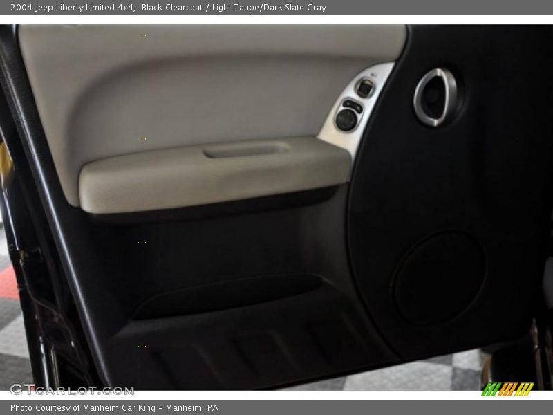 Black Clearcoat / Light Taupe/Dark Slate Gray 2004 Jeep Liberty Limited 4x4