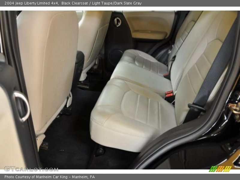 Black Clearcoat / Light Taupe/Dark Slate Gray 2004 Jeep Liberty Limited 4x4