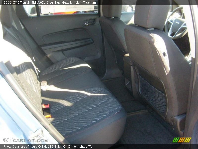 Steel Blue Metallic / Light Titanium 2011 GMC Terrain SLE AWD