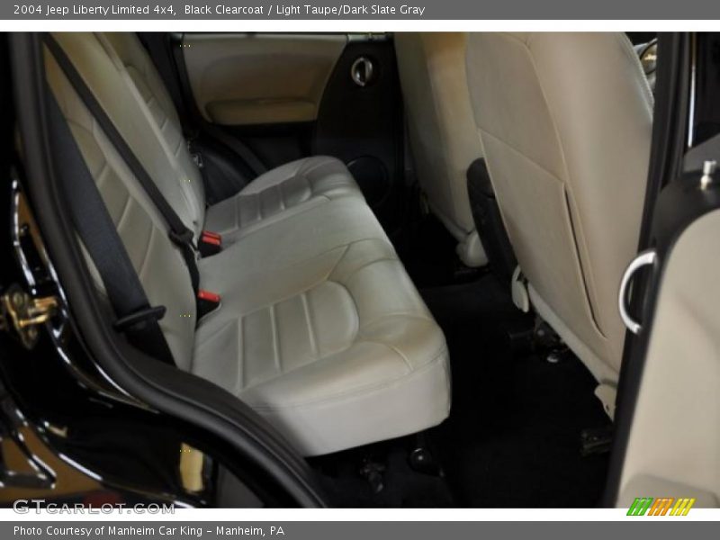 Black Clearcoat / Light Taupe/Dark Slate Gray 2004 Jeep Liberty Limited 4x4