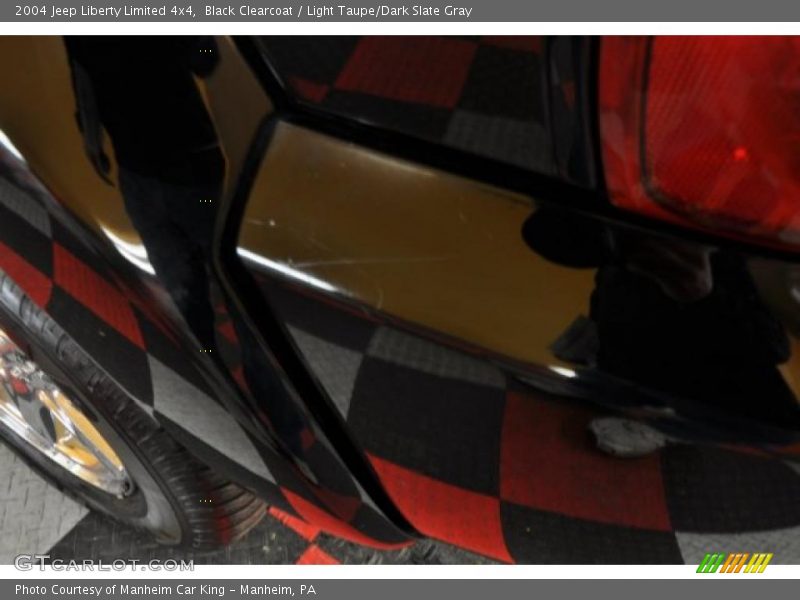 Black Clearcoat / Light Taupe/Dark Slate Gray 2004 Jeep Liberty Limited 4x4