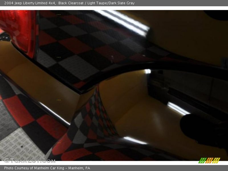 Black Clearcoat / Light Taupe/Dark Slate Gray 2004 Jeep Liberty Limited 4x4