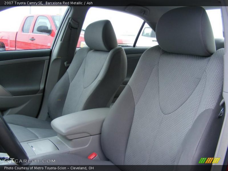 Barcelona Red Metallic / Ash 2007 Toyota Camry SE