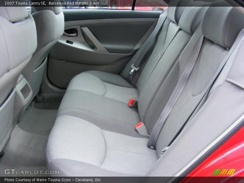 Barcelona Red Metallic / Ash 2007 Toyota Camry SE