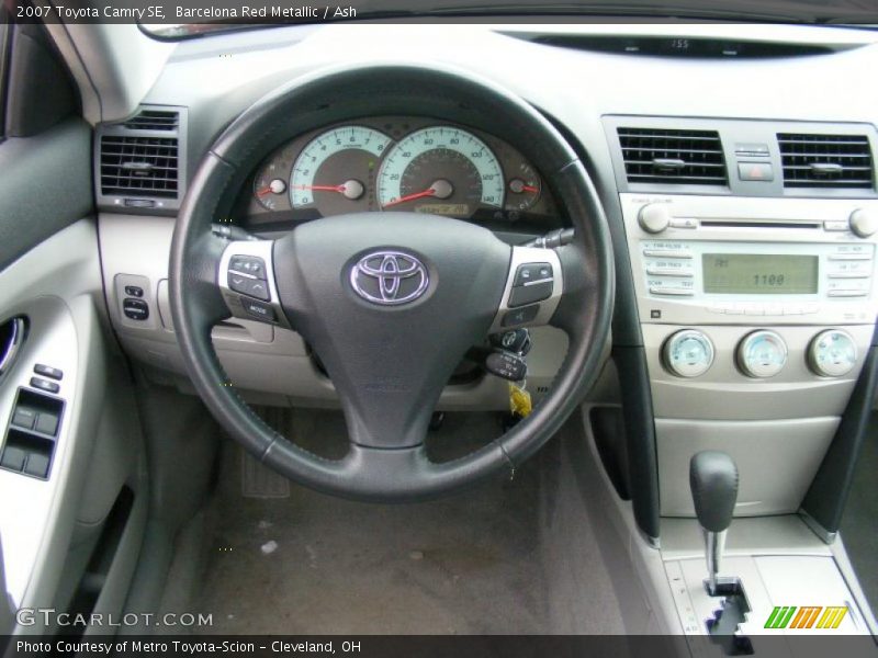 Barcelona Red Metallic / Ash 2007 Toyota Camry SE