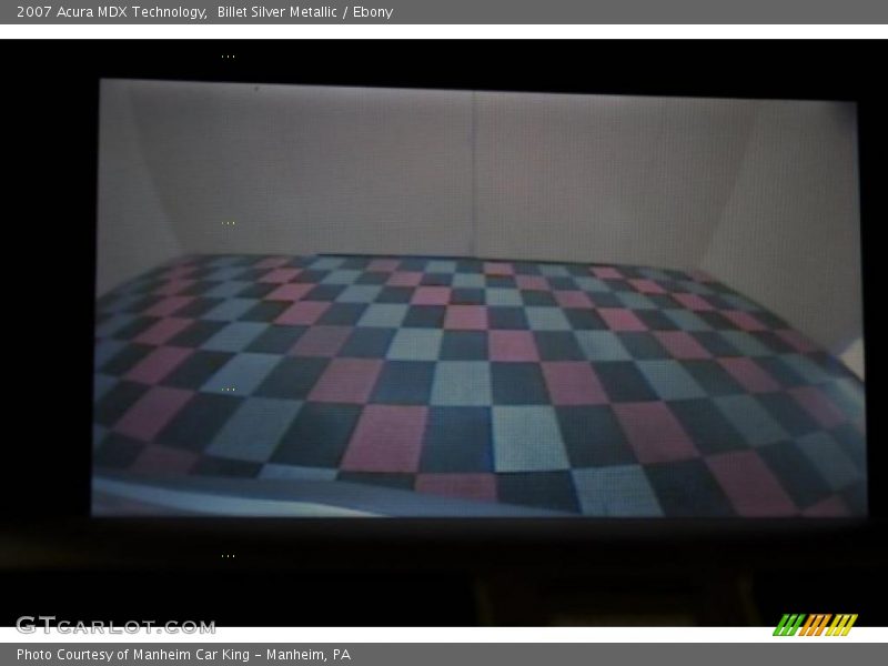 Billet Silver Metallic / Ebony 2007 Acura MDX Technology