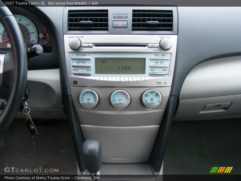 Barcelona Red Metallic / Ash 2007 Toyota Camry SE