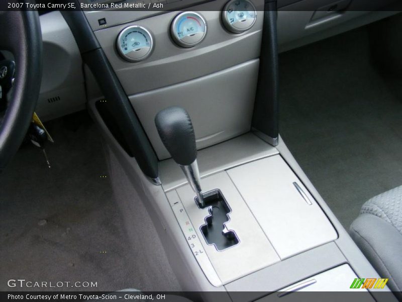Barcelona Red Metallic / Ash 2007 Toyota Camry SE