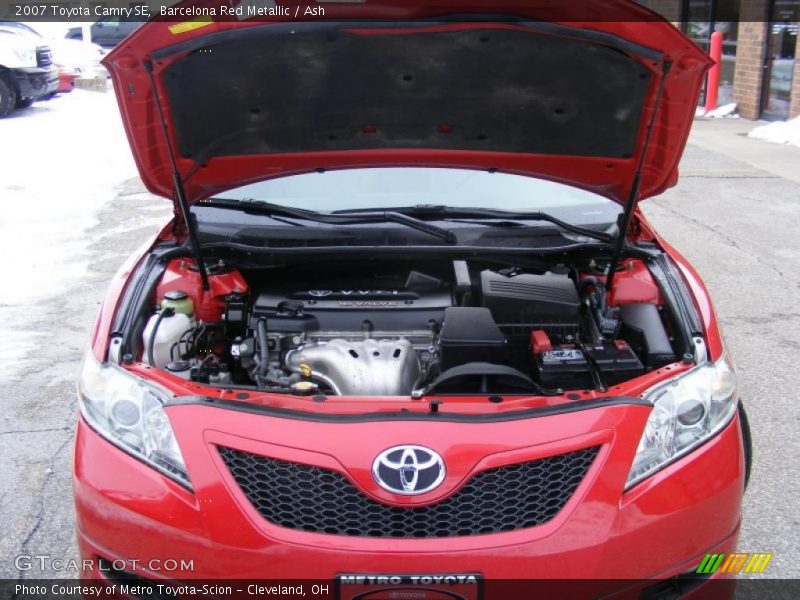 Barcelona Red Metallic / Ash 2007 Toyota Camry SE
