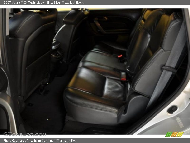 Billet Silver Metallic / Ebony 2007 Acura MDX Technology