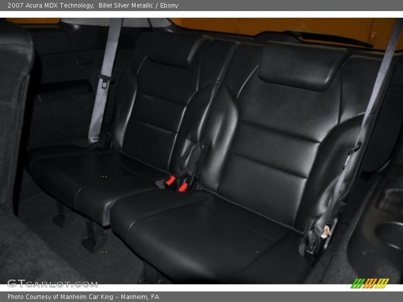 Billet Silver Metallic / Ebony 2007 Acura MDX Technology