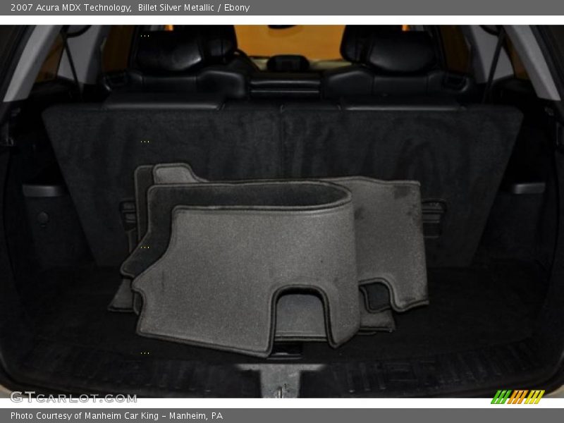 Billet Silver Metallic / Ebony 2007 Acura MDX Technology