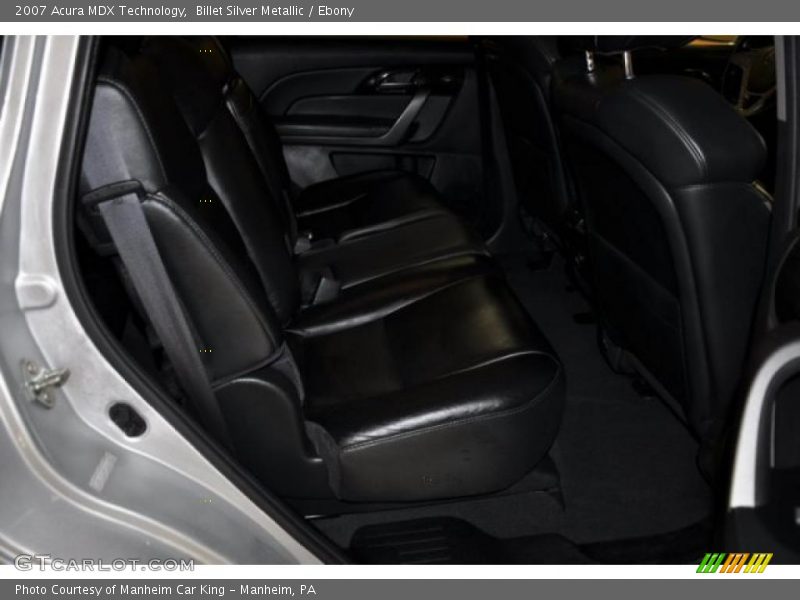 Billet Silver Metallic / Ebony 2007 Acura MDX Technology