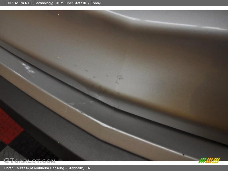 Billet Silver Metallic / Ebony 2007 Acura MDX Technology