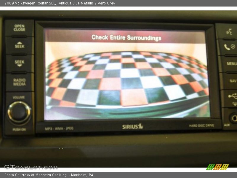 Antigua Blue Metallic / Aero Grey 2009 Volkswagen Routan SEL