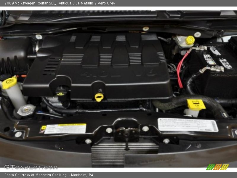 Antigua Blue Metallic / Aero Grey 2009 Volkswagen Routan SEL