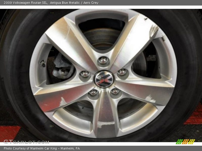 Antigua Blue Metallic / Aero Grey 2009 Volkswagen Routan SEL