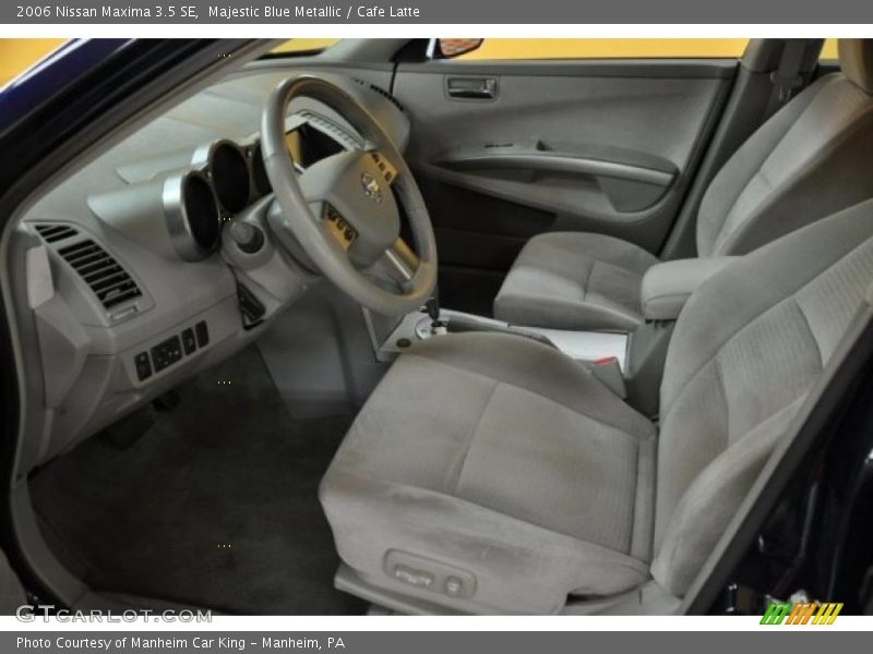Majestic Blue Metallic / Cafe Latte 2006 Nissan Maxima 3.5 SE