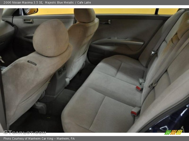 Majestic Blue Metallic / Cafe Latte 2006 Nissan Maxima 3.5 SE