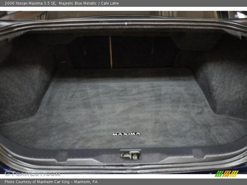 Majestic Blue Metallic / Cafe Latte 2006 Nissan Maxima 3.5 SE