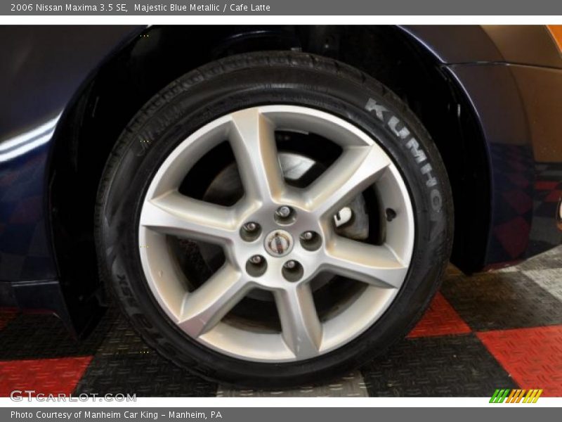 Majestic Blue Metallic / Cafe Latte 2006 Nissan Maxima 3.5 SE