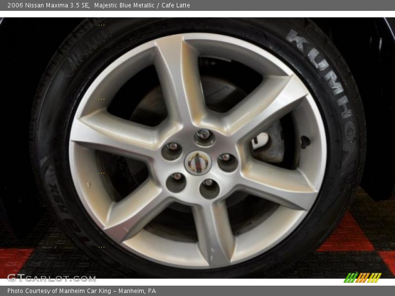 Majestic Blue Metallic / Cafe Latte 2006 Nissan Maxima 3.5 SE