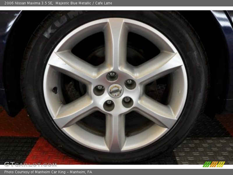 Majestic Blue Metallic / Cafe Latte 2006 Nissan Maxima 3.5 SE