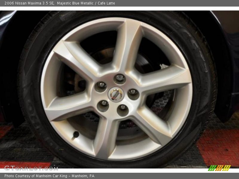 Majestic Blue Metallic / Cafe Latte 2006 Nissan Maxima 3.5 SE