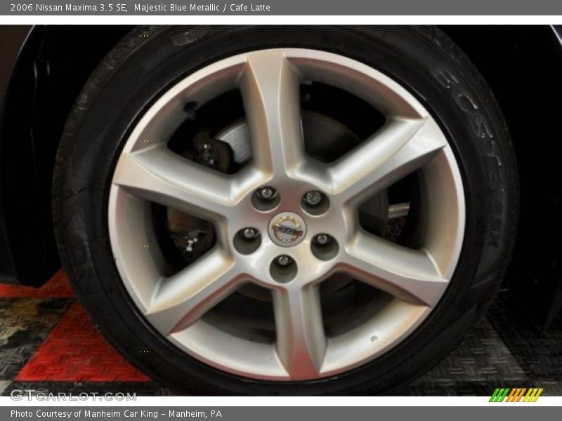 Majestic Blue Metallic / Cafe Latte 2006 Nissan Maxima 3.5 SE